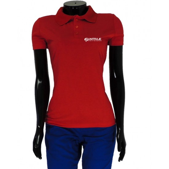 Camisa Polo Feminina em PV