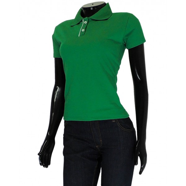 Camisa Polo Feminina com ...